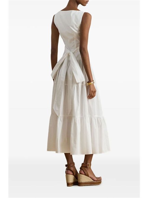 Abito in cotone LAUREN RALPH LAUREN | 200P13460001WH